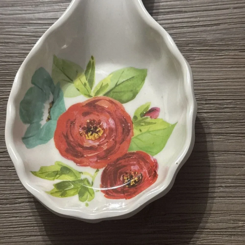 The Pioneer Woman Clara Floral Spoon Rest